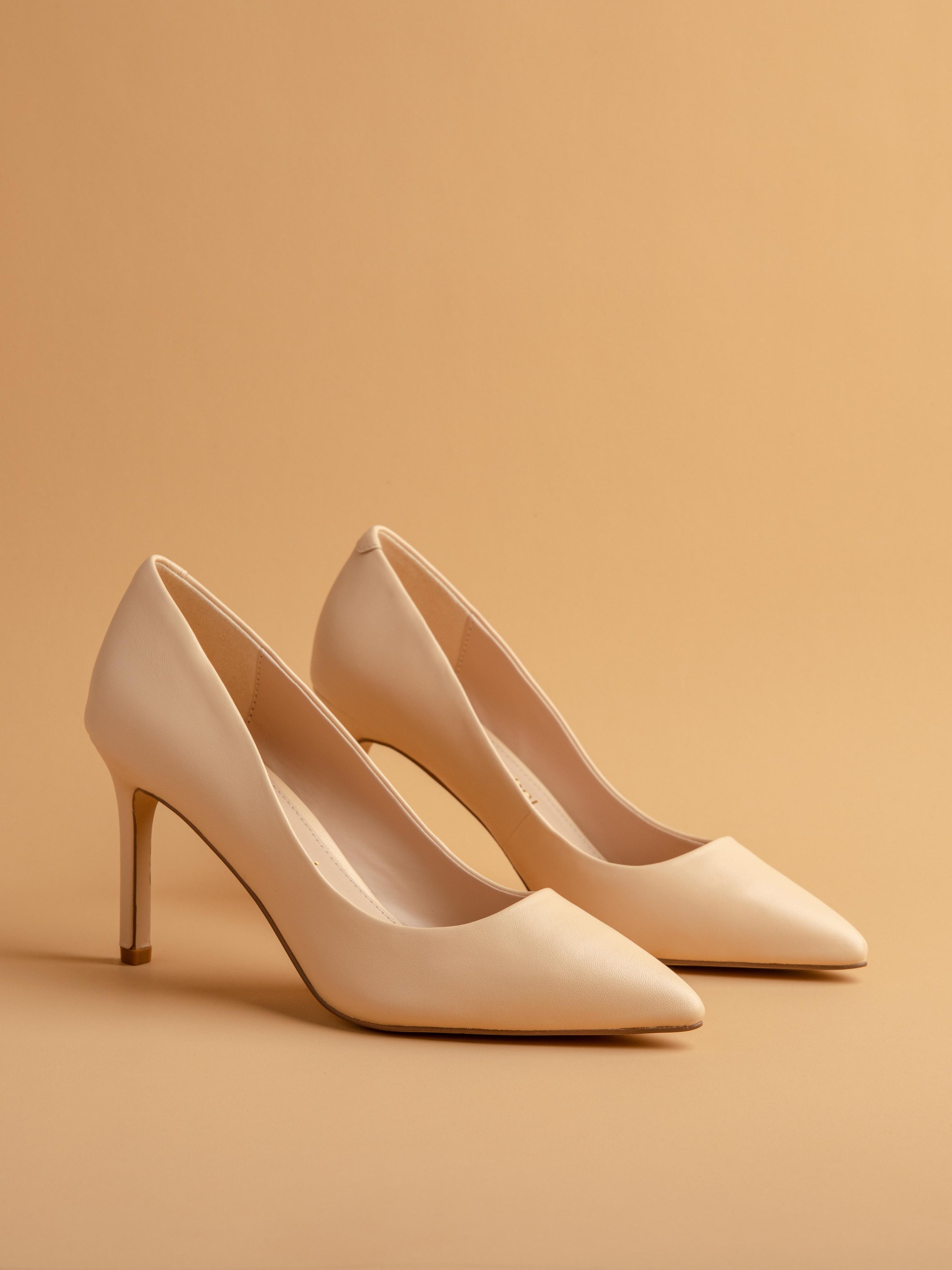 Cream nude outlet heels